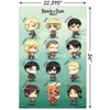Trends International Attack on Titan - Chibi Characters Unframed Wall Poster Prints - 3 of 4