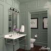 Hunter Fans Cypress Grove 4 - Light Vanity in  Natural Iron - 4 of 4