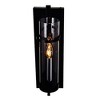 CWI Lighting Sierra 1 Light Wall Sconce With Black Finish - 4 of 4