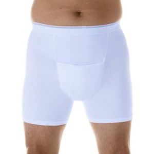 Wearever Men’s Incontinence H-Fly Boxer Brief Maximum Absorbency - 1 of 4