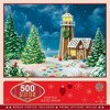 MasterPieces Inc Gingerbread Lighthouse 500 Piece Glitter Jigsaw Puzzle - 3 of 4