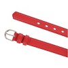 CTM Kid's Leather 1 inch Basic Dress Belt - 2 of 4