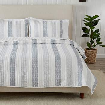 3 Piece Reversible Quilt Set  Mylo Collection by Great Bay Home