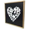 TX USA Corporation Wooden Wall Decor, 1" W x 15.75" D x 15.75" H, Multicolored - 3 of 4
