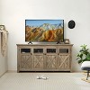 Bella Depot 68.35" Farmhouse TV Media Stand with Barn Design Cabinet - 2 of 4