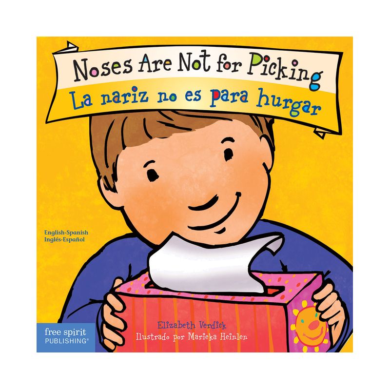 Noses Are Not for Picking / La Nariz No Es Para Hurgar Board Book - (Best Behavior(r)) by  Elizabeth Verdick, 1 of 2