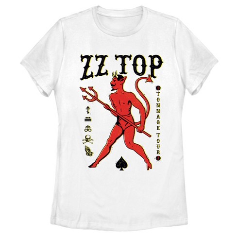 Women's ZZ TOP Devil Spades T-Shirt - image 1 of 4