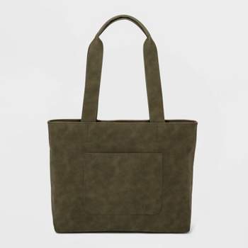Mink Suede Tote Bag Soft Suede Bag Lightweight Everyday 