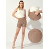 Allegra K Women's Hiking Athletic Stretch Casual Summer Shorts - 2 of 4