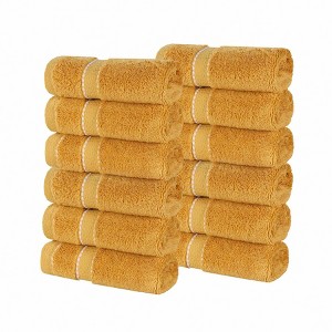 Cotton Heavyweight Ultra-Plush Luxury Towel Set by Blue Nile Mills - 1 of 4