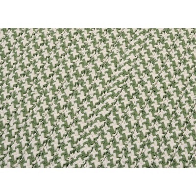 Colonial Mills Houndstooth Doormats - Leaf Green 30" x 48"