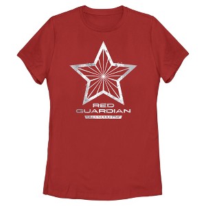 Womens Marvel: Thunderbolts Red Guardian Logo T Shirt - 1 of 4