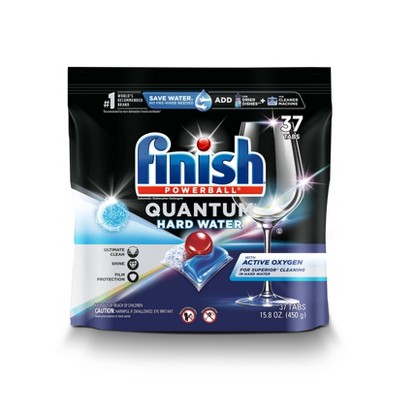 Finish Quantum Dishwasher Detergent Tabs, Ultimate Clean & Shine, 82 Count