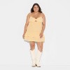 Women's Game Day Smocked Mini Skater Dress - Wild Fable™ - 2 of 3