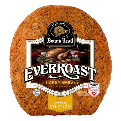 Boar's Head EverRoast Chicken - Deli Fresh Sliced - 4lbs - price per lb