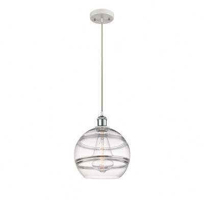 Rochester - 1 Light Cord Hung Mini Pendant In Industrial Style-11.63 Inches Tall and 10 Inches Wide