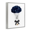 Stupell Industries Blue Rose Floral Bouquet Fashion Glam Bow, 14" x 11" - 3 of 4