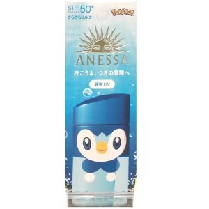 Anessa By Shiseido Pokemon Piplup Perfect UV Sunscreen Skincare Milk SPF 50+ PA++++ [60ml] Unbeatable Sun Protection - 1 of 4