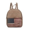 MKF Collection Briella Vegan Leather Women’s FLAG Backpack by Mia K - 2 of 4