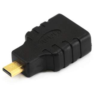 Monoprice HDMI Micro Connector Male to HDMI Connector Female Port Saver Adapter