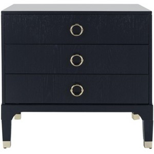 Lorna 3 Drawer Nightstand - FOX6232 - Safavieh Couture - 1 of 4