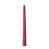 tag Color Studio 12" Traditional Taper Unscented Smokeless Paraffin Wax Candle Plum Set of 4, Burn Time 8 hrs. - 2 of 3
