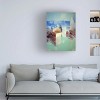 Trademark Fine Art - Vahe Yeremyan Rowboat Canvas Art - 2 of 4