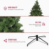 YARDSIGHT Unlit Artificial Christmas Tree 6ft/7ft, Lush Green Tree with 480/778 Tips and Durable Metal Stand for Holiday Decor - 4 of 4