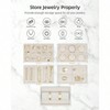 6 Organizer, Popular Styles Drawer with 18 Grids, 6 Grids, for Rings & Ear Studs, Necklaces, Bracelets, Watches. - 2 of 4