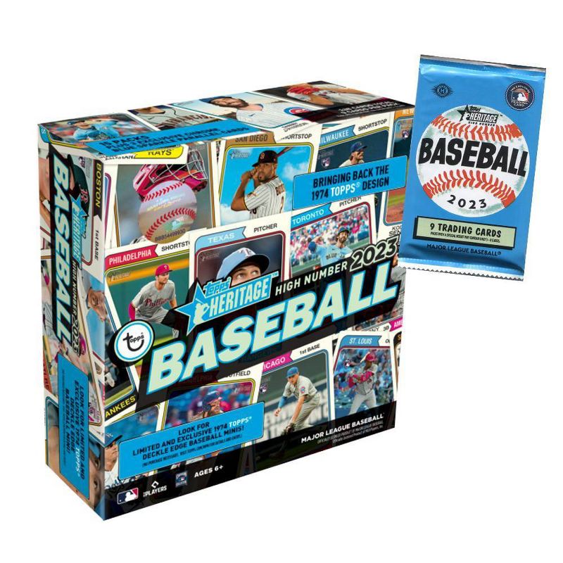 2023 Topps MLB Heritage High Number Baseball Trading Card Giant Box, 2 of 4