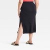 Women's Leisure Studio French Terry Midi Pencil Skirt - Universal Thread™ - 2 of 3