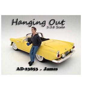 Hanging Out" James Figure For 1:18 Scale Models by American Diorama" - 1 of 3