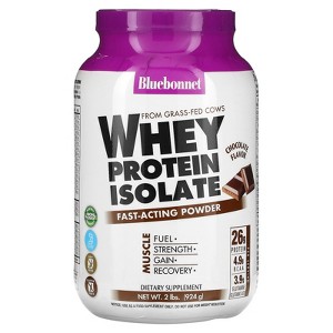 Bluebonnet Nutrition Whey Protein Isolate, Chocolate, 2 lbs (924 g) - 1 of 3