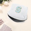 Unique Bargains Letter S Pattern Makeup Bag 1 Pc - 3 of 4
