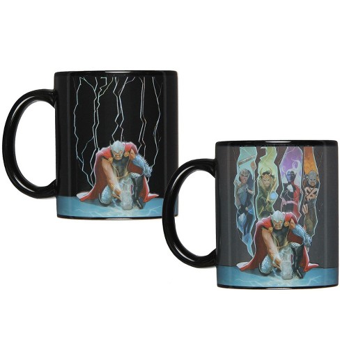 Color Changing Coffee Mug, Cool Coffee & Tea Magic Heat Sensitive