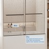 Frameless Tub Door: Double Sliding, Soft-Close Bypass - image 2 of 4