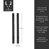 Viski Liquor Aging Kit Refill, 2 Charred Oak Wood Sticks for Aging Whiskey, Bourbon, Rye, Homebrewing Supplies, Whiskey Ager - 3 of 4