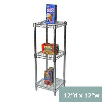 Shelving Com Chrome Wire Shelving With 3 Tier Shelves Target   GUEST 3193b68a 1c8d 4f21 9e77 3d9db721e015