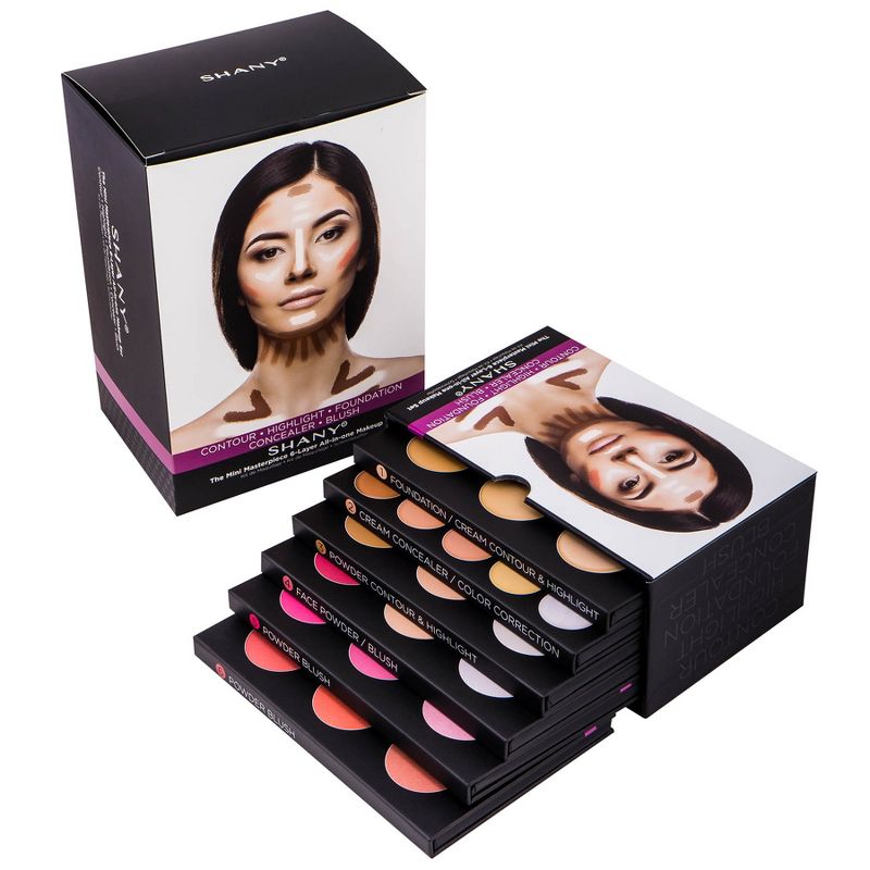 SHANY The Mini Masterpiece 6 Layers Contour Set  - 6 pieces, 4 of 12