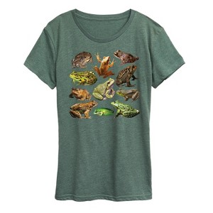 Women's - Instant Message - Plenty of Frogs & Toads Short Sleeve Graphic T-Shirt - 1 of 4
