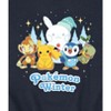 Men's - Pokémon - Pikachu and Friends Pokemon Winter Graphic Fleece Sweatshirt - 2 of 4