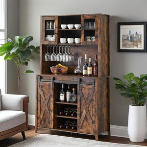 Jojoka 1 Pb Board X-Type Door Upper And Lower Cabinet - 1 of 4