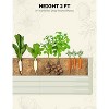 2 Pack Steel Raised Garden Bed,Metal Deep Root Planter Box for Vegetables Flowers Herbs,Large Rectangle Garden Bed,Easy Assembly - 4 of 4