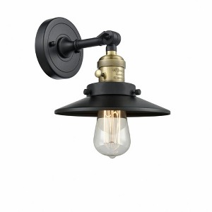 Railroad - 1 Light Wall Sconce In Traditional Style-8 Inches Tall and 8 Inches Wide - 1 of 1