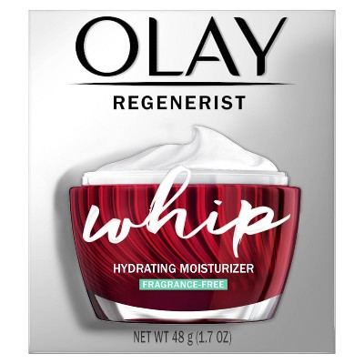 Olay Regenerist Whip Fragrance Free Face Moisturizer - 1.7oz : Target