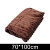 Unique Bargains Blanket Solid Color Stripe Flannel Polyester 28"x39" - 2 of 4
