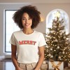 Simply Sage Market Women's Merry Varsity Short Sleeve Graphic Tee - 2 of 4