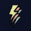 Dalix Lightning Bolt Glow in the Dark Embroidered Zip Hoodie Fleece Long Sleeve Pocket Warm Soft Mens - 2 of 4