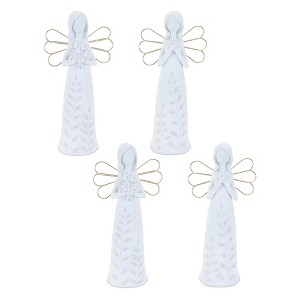 Etched Angel Figurine (Set of 4) - 1 of 4