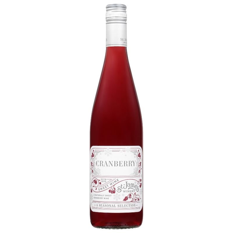St. James Winery Cranberry - 750ml Bottle, 1 of 9